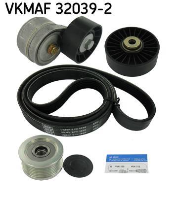 Kit de correias trapezoidais estriadas SKF ref. VKMAF 32039-2